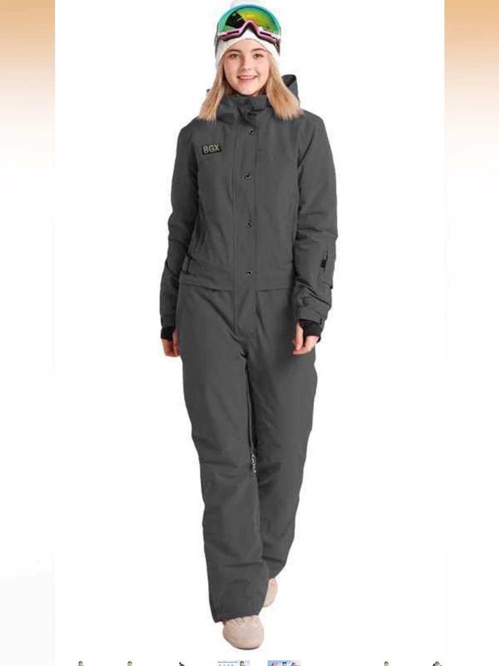 One Pieces Ski Suit Jumpsuit Coveralls Winter Outdoor M. 2104/C-13